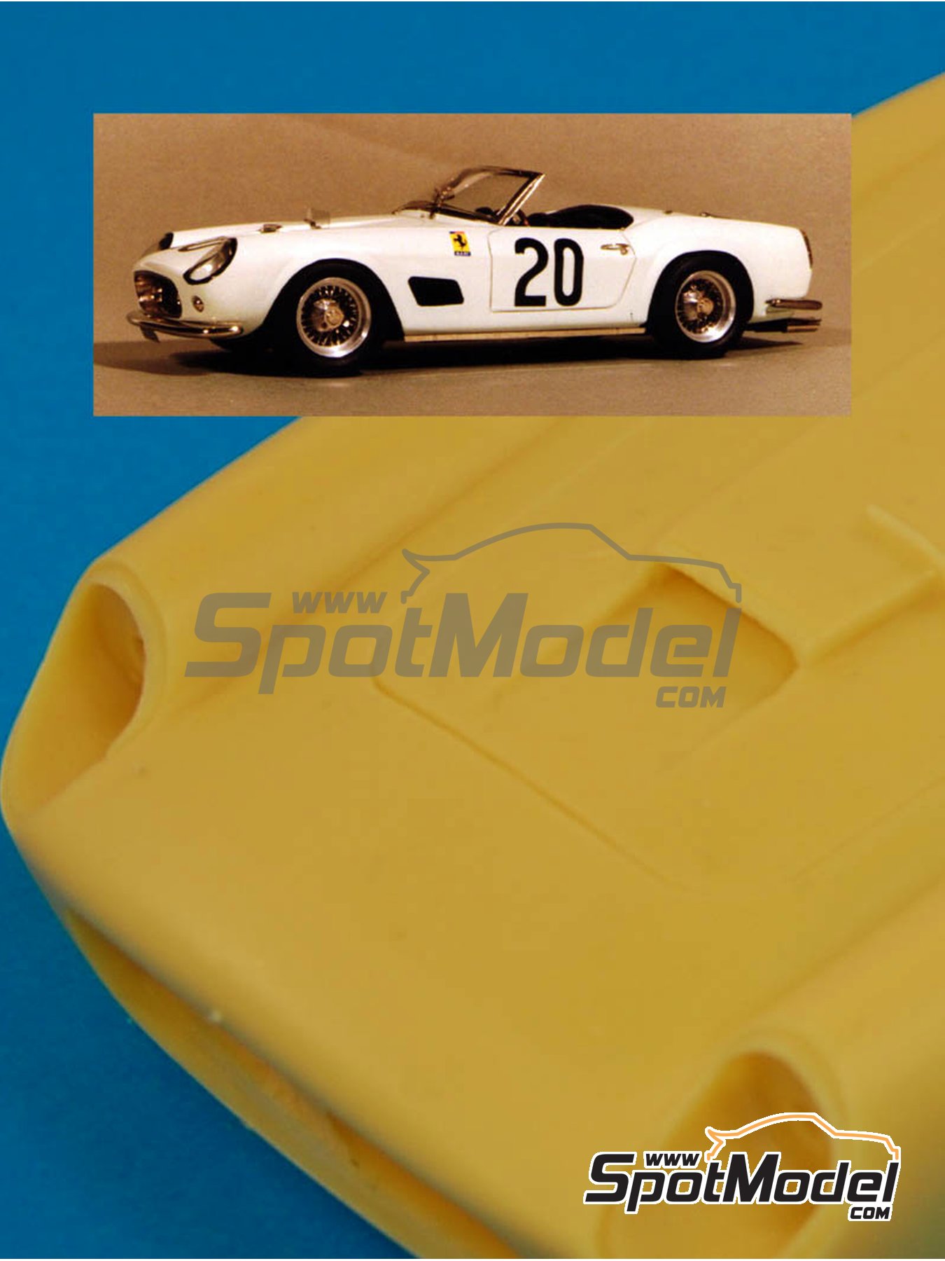 250GT カリフォルニア 製作記 その1 | カーモデラー CHi~